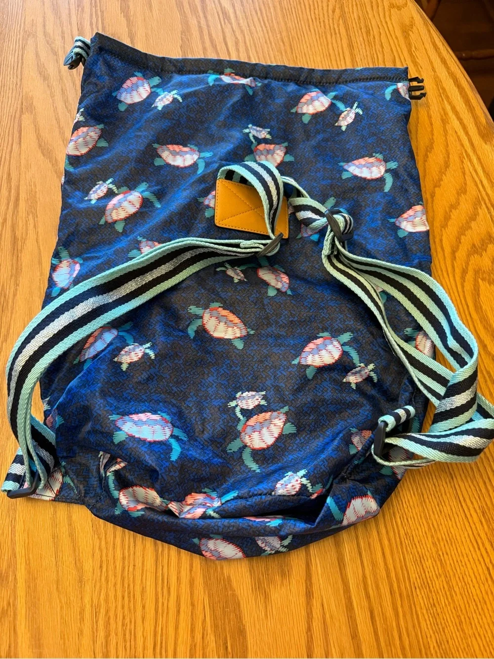 Blue Sea Turtle Vera Bradley Backpack